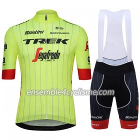 Tenue Maillot + Cuissard à Bretelles 2018 Trek-Segafredo N002